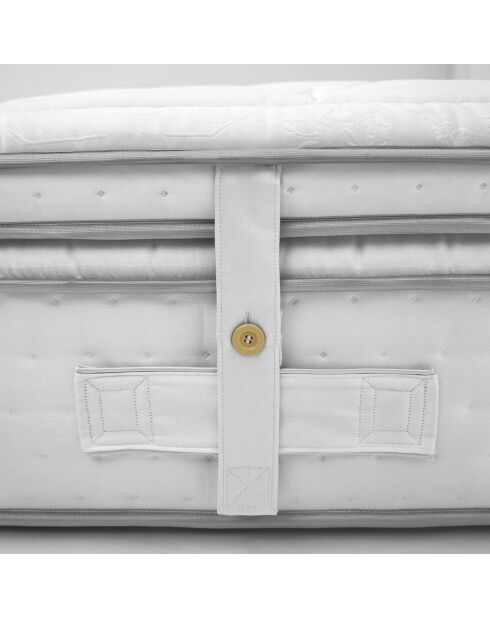 Matelas Marquis gris/blanc - 140x200 cm