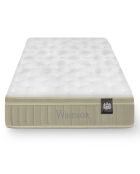 Ensemble matelas et sommier Windsor gris/blanc - 80x200 cm