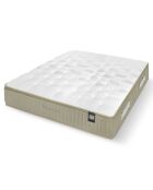 Ensemble matelas et sommier Windsor gris/blanc - 140x190 cm