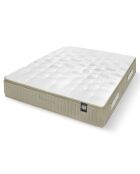 Ensemble matelas et sommier Windsor gris/blanc - 140x200 cm