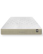 Ensemble matelas et 2 sommiers Windsor gris/blanc - 2x90x200 cm