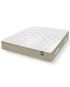 Ensemble matelas et 2 sommiers Windsor gris/blanc - 2x80x200 cm