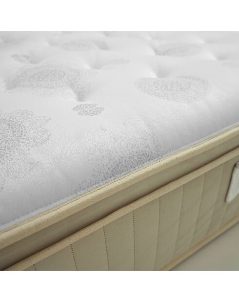 Matelas Windsor  gris/blanc - 140x200 cm