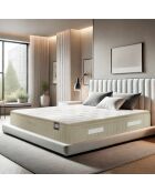 Matelas Windsor  gris/blanc - 80x200 cm