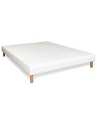 Sommier en sapin blanc - 90x190 cm