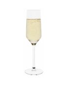 3 Flûtes à Champagne transparentes - 22 cl