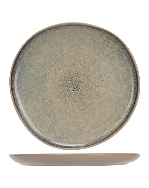 Oona Tafelset aus Sandstein, grüner Sand, 18-teilig