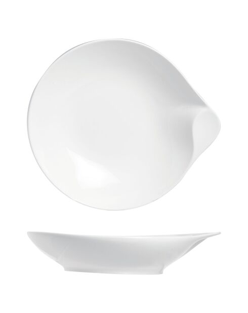 Service de table en Porcelaine Exquisite blanc - 18 pièces