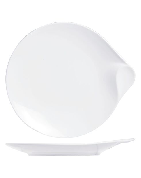 Service de table en Porcelaine Exquisite blanc - 18 pièces