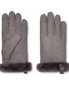 Gants en Peau de Mouton gris