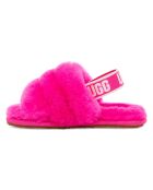 Chaussons en Peau de Mouton Fluff Yeah roses