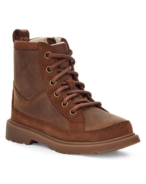 Boots en Cuir Robley marron