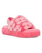 Chaussons en Peau de Mouton Fluff Yeah roses