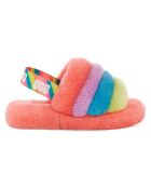 Chaussons en Peau de Mouton Fluff Yeah multicolores