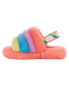 Chaussons en Peau de Mouton Fluff Yeah multicolores