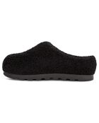 Chaussons en Laine Fluff off noirs