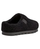 Chaussons en Laine Fluff off noirs