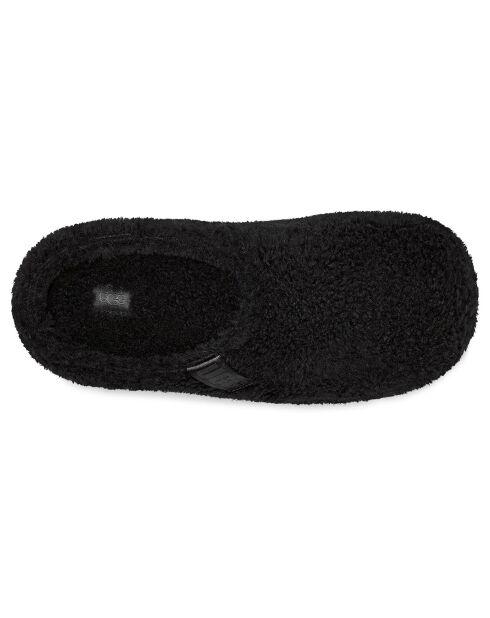 Chaussons en Laine Fluff off noirs