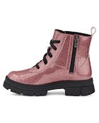 Boots pailletées Ashton roses