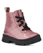 Boots pailletées Ashton roses