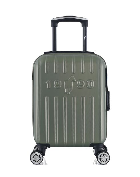 Valise Cabine XS 4 roues doubles Archie 46 cm kaki