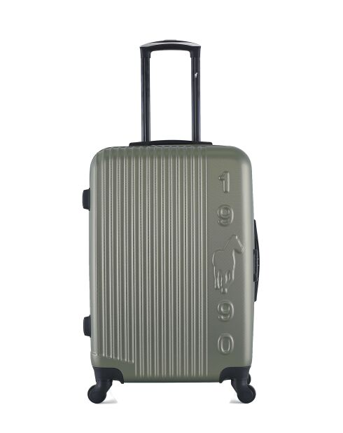 Liam kaki middelgrote stay-koffer van 65 cm