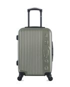 Valise Cabine 4 roues simples Liam 55 cm kaki
