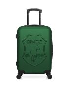 Valise Cabine 4 roues simples Damon 55 cm vert foncé