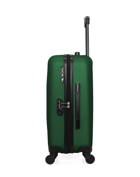Valise Cabine 4 roues simples Damon 55 cm vert foncé
