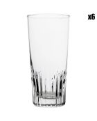 6 verres à Bières transparents - 33 cl