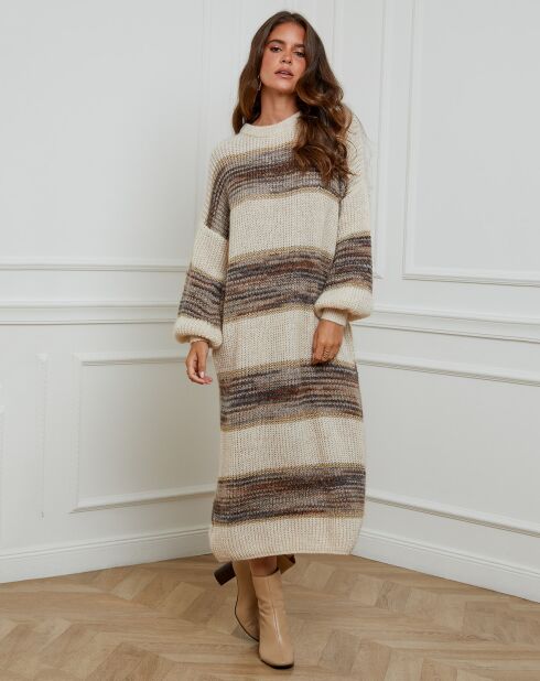 Robe Pull Fatima beige
