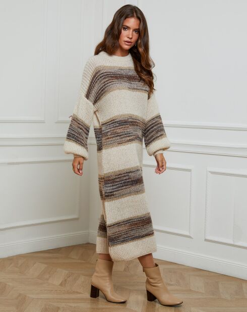 Robe Pull Fatima beige