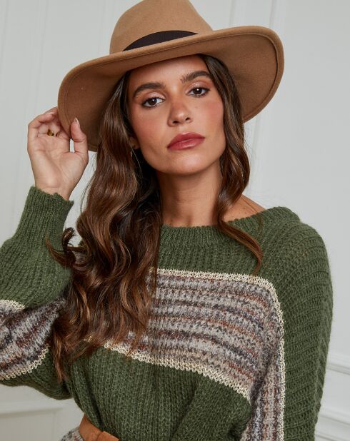 Robe Pull Fatima kaki