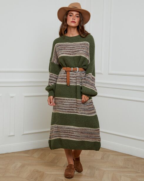 Robe Pull Fatima kaki
