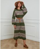 Robe Pull Fatima kaki