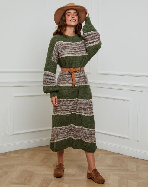 Robe Pull Fatima kaki