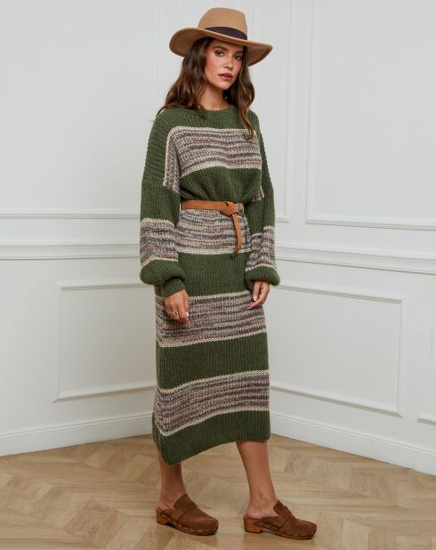 Robe Pull Fatima kaki