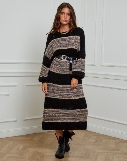 Robe Pull Fatima noire