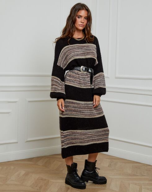 Robe Pull Fatima noire