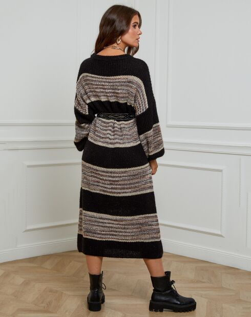 Robe Pull Fatima noire