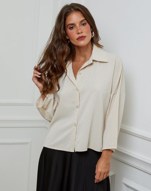Chemisier Jade beige