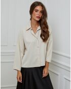 Chemisier Jade beige