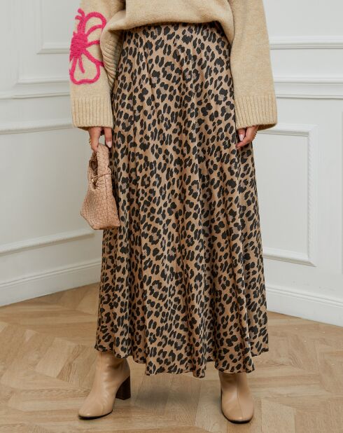 Jupe Manon taupe
