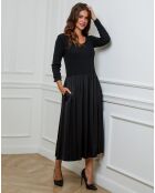 Robe Alicia noire