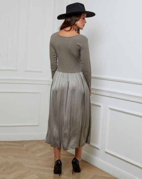 Robe Alicia taupe