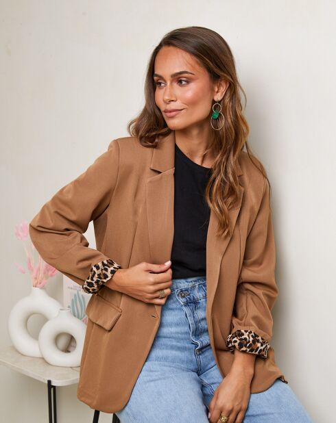 Veste Justine camel