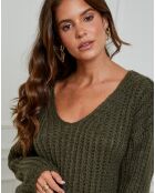 Pull Constance kaki
