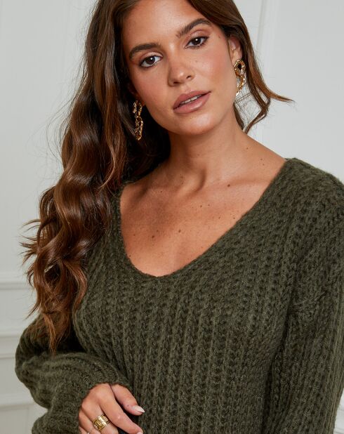 Pull Constance kaki