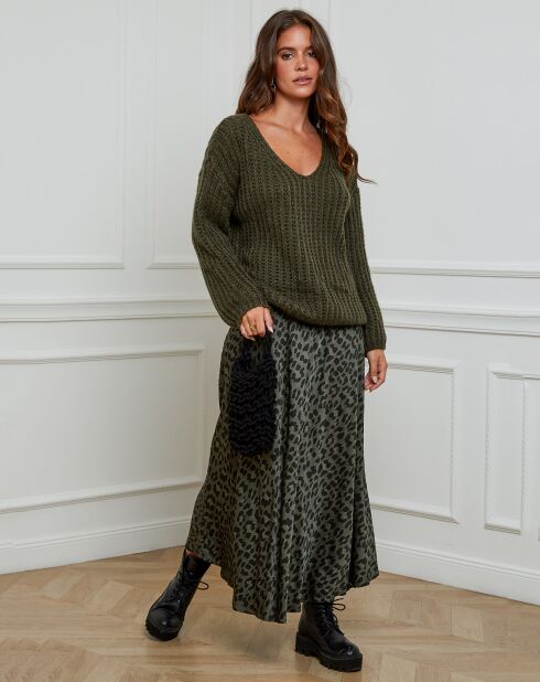 Pull Constance kaki