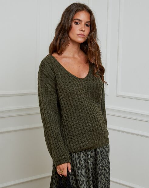 Pull Constance kaki
